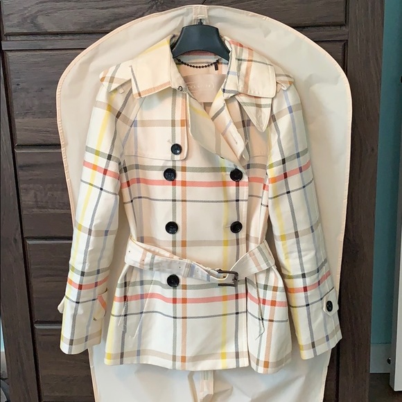 Coach Jackets & Coats | Coach Plaid Peacoat | Poshmark